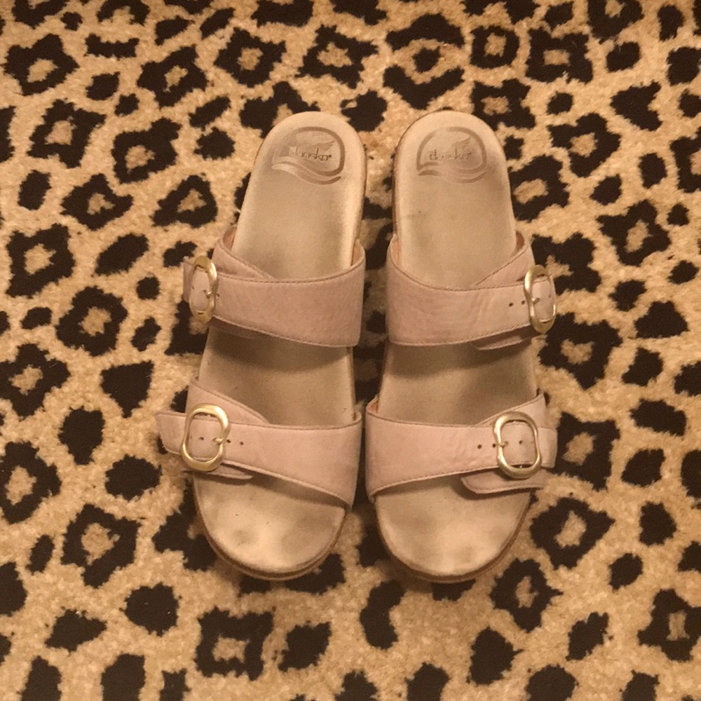 Dansko slides with Ortho foot bed